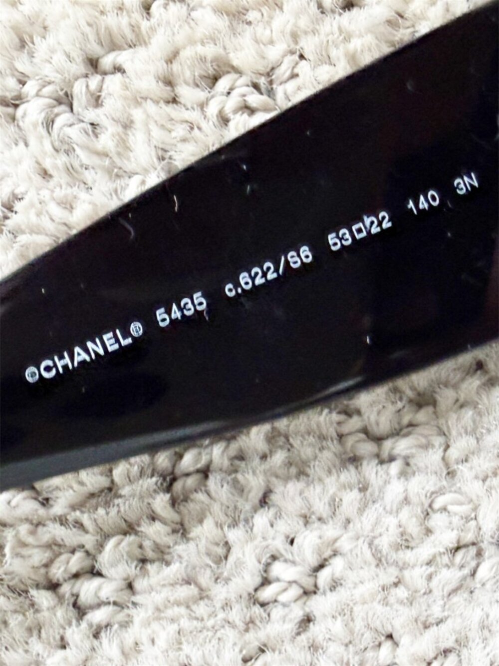 CHANEL Black Oversized Rectangle Sunglasses w/ Orig. Packaging Celeb Style - Picture 12 of 16